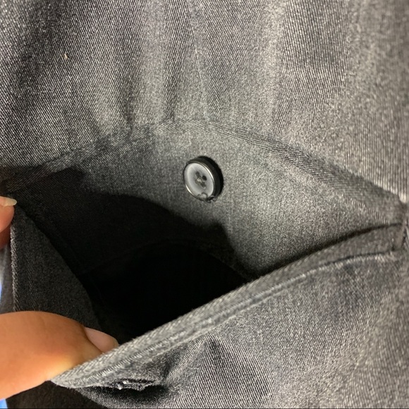 Express-Photographer Dark Gray Trousers size 34/30 - Picture 11 of 13